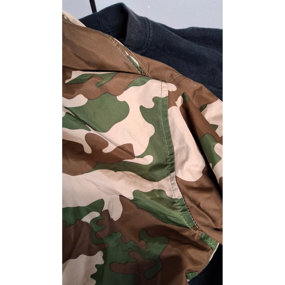 365kids Garanimals Boys Camo Windbreaker Jacket Orange Pocket Hooded Anorak 4 - Picture 12 of 13